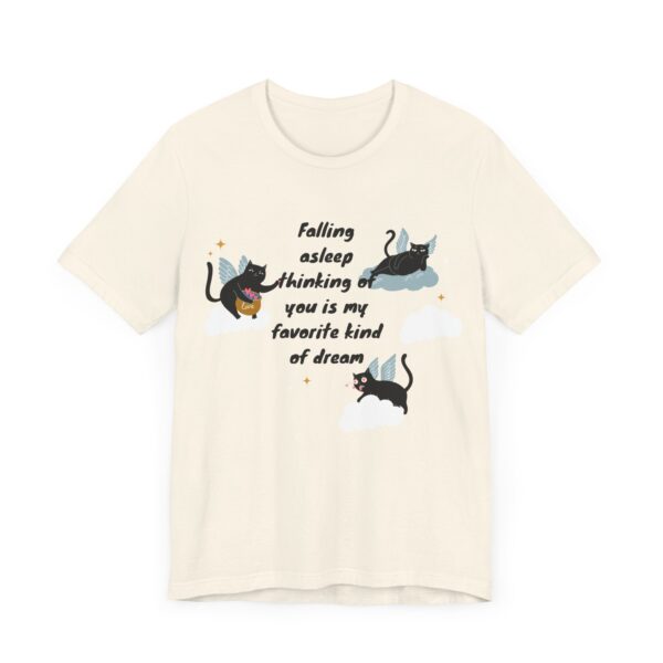 10298573119974058487_2048.jpeg Cute Cat Dream T-Shirt - Unisex Jersey Tee