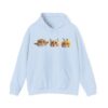 Cute Cat Faces Unisex Hoodie - Fun & Cozy Sweatshirt for Animal Lovers