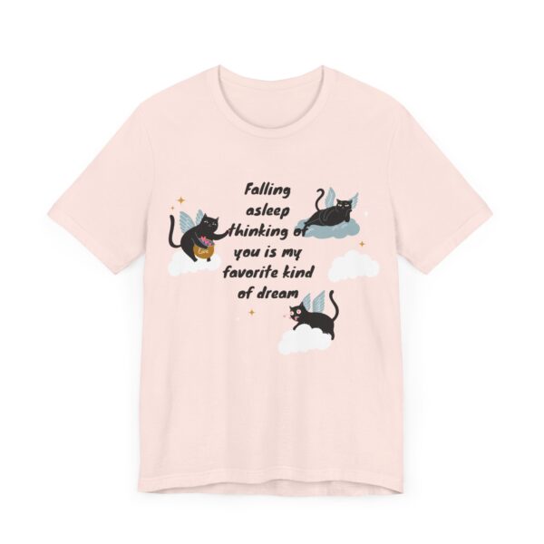 11160121213485176081_2048.jpeg Cute Cat Dream T-Shirt - Unisex Jersey Tee