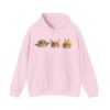 Cute Cat Faces Unisex Hoodie - Fun & Cozy Sweatshirt for Animal Lovers