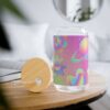 Personalized Sipper Glass, Customizable Drinkware, Eco-Friendly Beverage Container, Perfect for Gifts, Summer Parties, Hydration Essentials