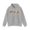 Cute Cat Faces Unisex Hoodie - Fun & Cozy Sweatshirt for Animal Lovers