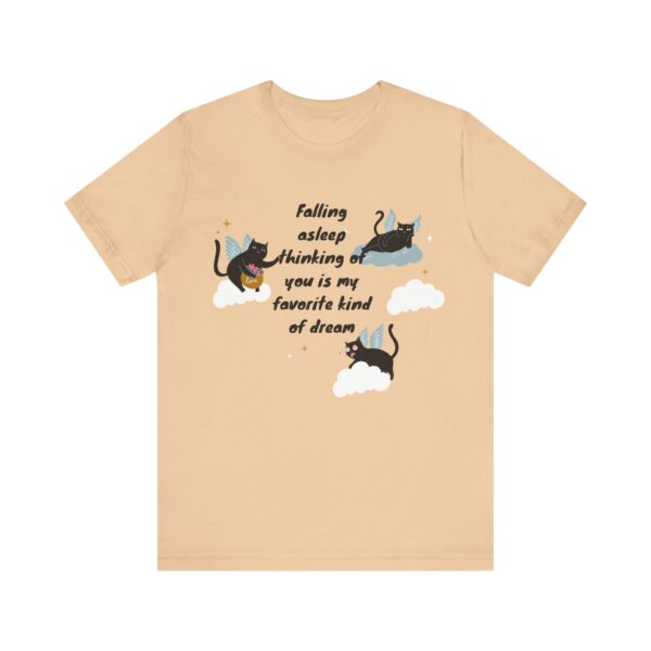 15228463697681815359_2048.jpeg Cute Cat Dream T-Shirt - Unisex Jersey Tee