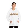 Cute Cat Faces Unisex Hoodie - Fun & Cozy Sweatshirt for Animal Lovers
