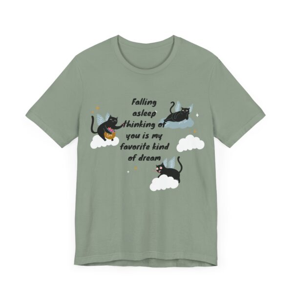 17614276112139572029_2048.jpeg Cute Cat Dream T-Shirt - Unisex Jersey Tee