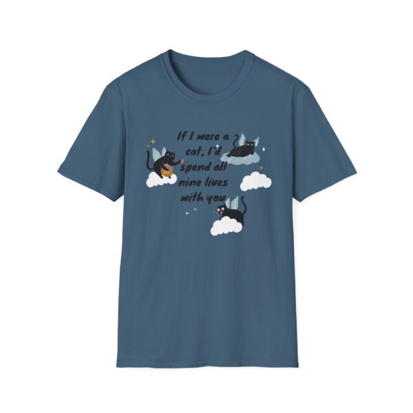18227045992641904698_2048.jpeg If I Were a Cat T-Shirt | Unisex Softstyle Tee for Cat Lovers