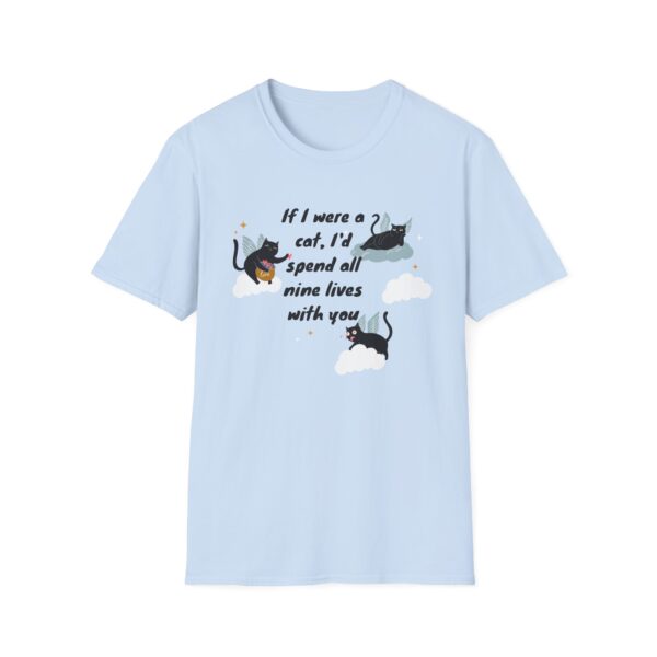 1941840718130149799_2048.jpeg If I Were a Cat T-Shirt | Unisex Softstyle Tee for Cat Lovers