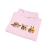 Cute Cat Faces Unisex Hoodie - Fun & Cozy Sweatshirt for Animal Lovers