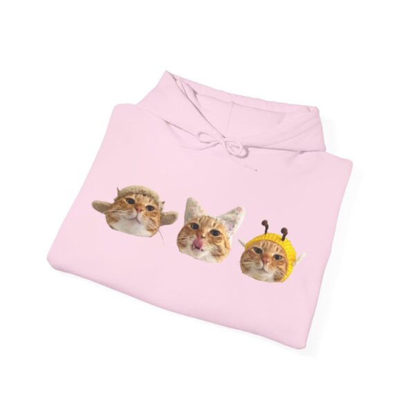 303862295191691106_2048.jpeg Cute Cat Faces Unisex Hoodie - Fun & Cozy Sweatshirt for Animal Lovers