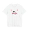 Cute 'Girl Mom' Unisex Jersey Tee - Perfect Gift for Moms