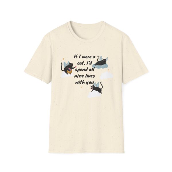 7605998354087548128_2048.jpeg If I Were a Cat T-Shirt | Unisex Softstyle Tee for Cat Lovers