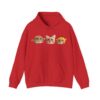 Cute Cat Faces Unisex Hoodie - Fun & Cozy Sweatshirt for Animal Lovers