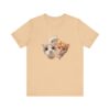 Cute Pet Faces Unisex Jersey Tee - Fun Cat and Dog Design