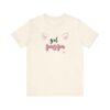Cute 'Girl Mom' Unisex Jersey Tee - Perfect Gift for Moms